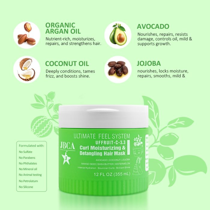 Curl Moisturizing & Detangling Hair Mask - Image 4
