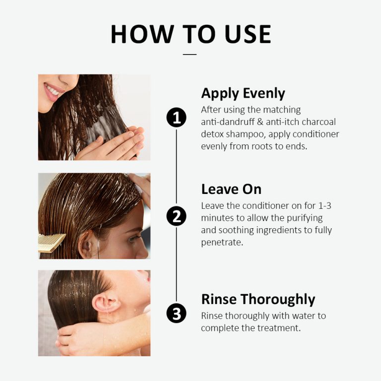 Anti-Dandruff & Anti-Itch Charcoal Detox Conditioner - Image 9