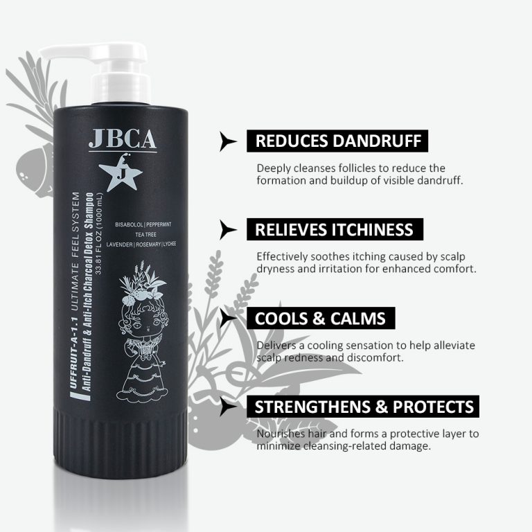 Anti-Dandruff & Anti-Itch Charcoal Detox Shampoo - Image 3