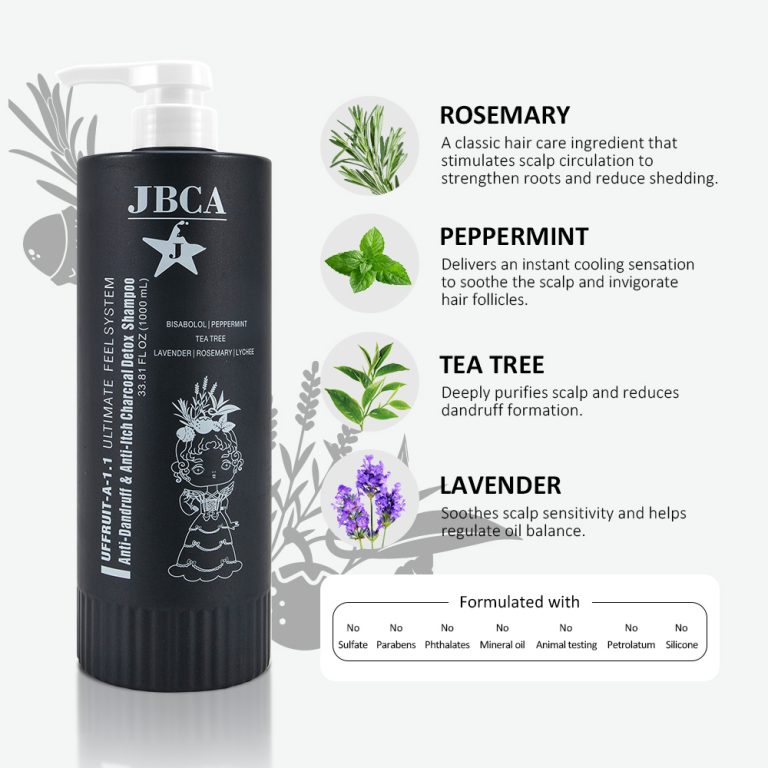 Anti-Dandruff & Anti-Itch Charcoal Detox Shampoo - Image 4