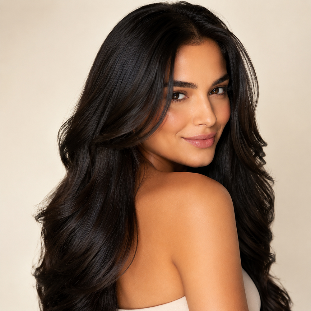 Thickening strengthening and restorative hair mask for fuller stronger hair