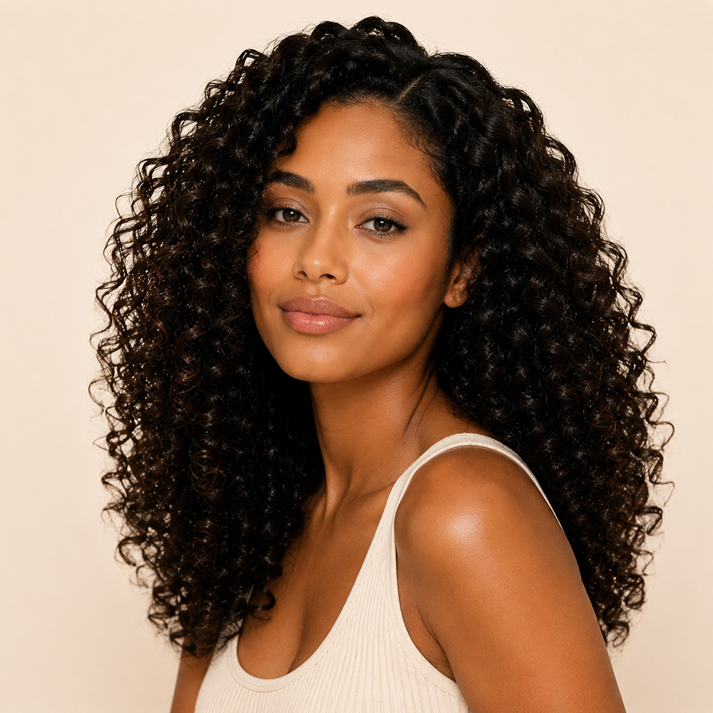 After Strong Hold Curl Cream hydrated strong hold defined curls
