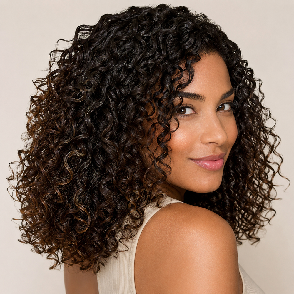 Hydro-lock gel cream for hydrated defined controlled curls